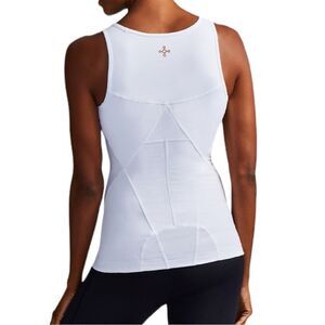 Sz L Tommie Copper White Lower Back Support Tank Top